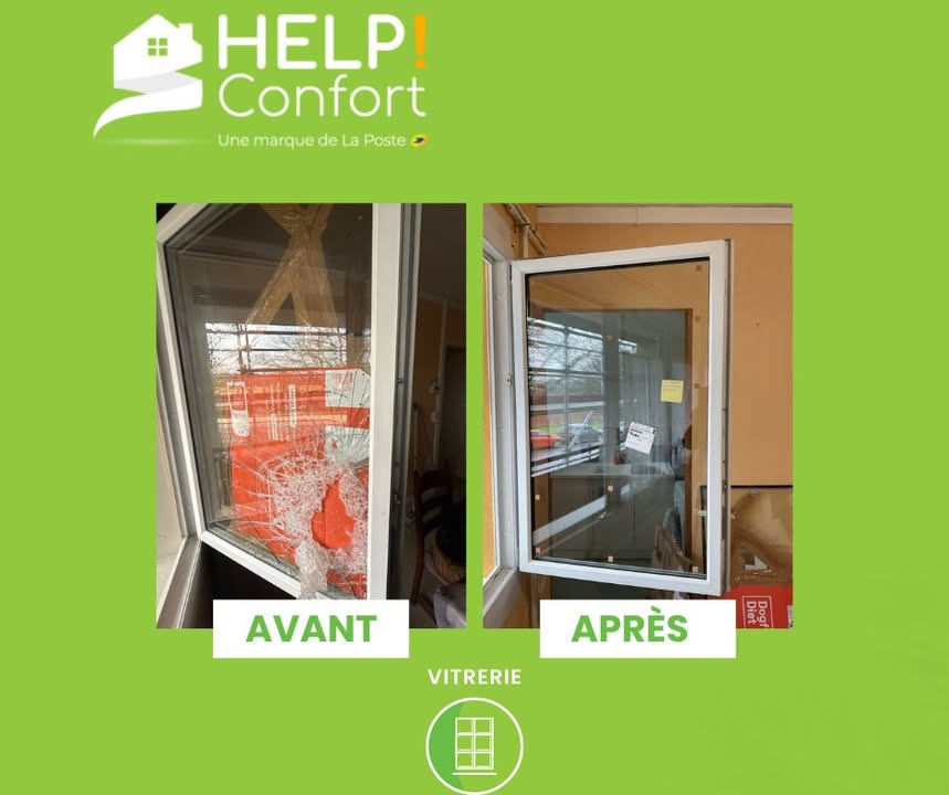 Votre double vitrage dans la salle à manger est fissuré, embué… — intervention HELP Confort à Saint-Omer